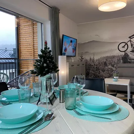 酒店 Apartament Mietowy Z Balkonem - Sloneczna Gora 什切尔克